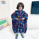 Kids Hoodie Blanket - Super Heroes