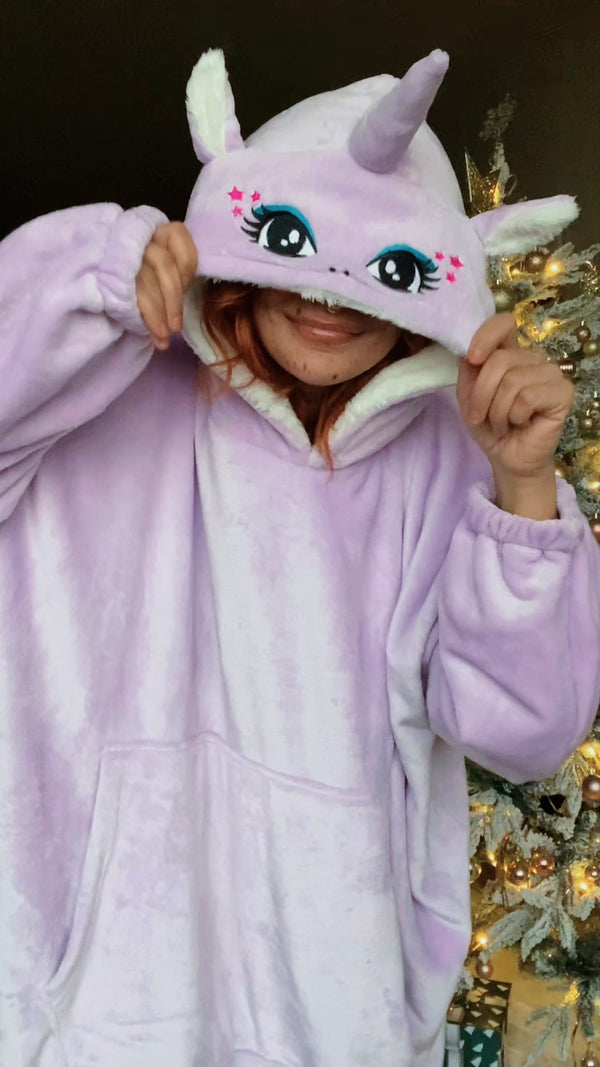 Unicorn Hoodie Blanket