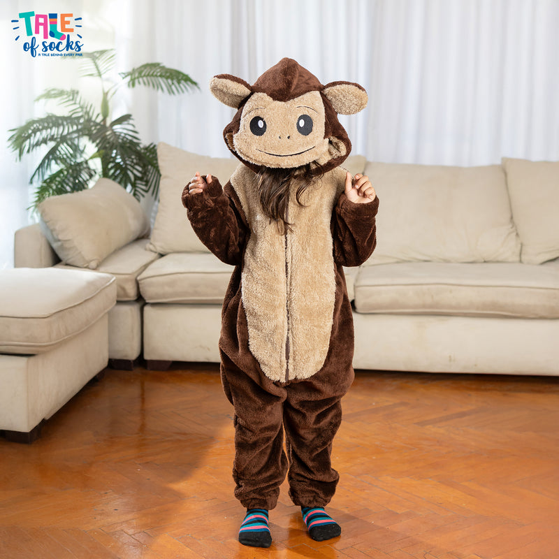 Monkey kids onesie