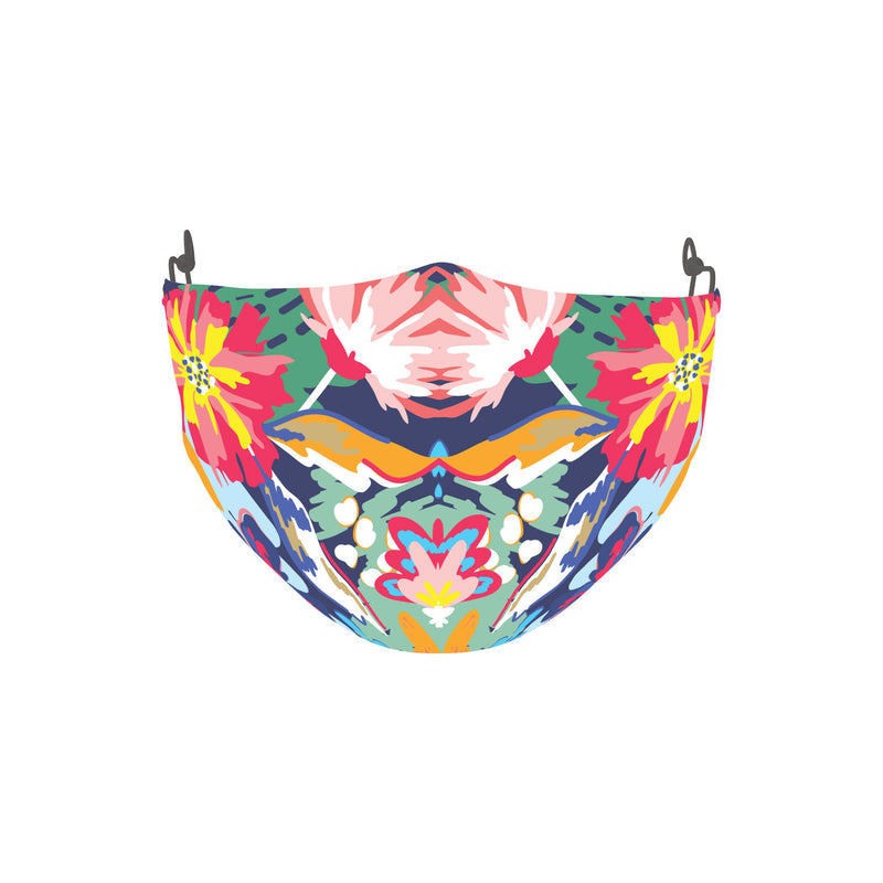 Floral Fabric Face Mask - Multi Colors - Tale Of Socks